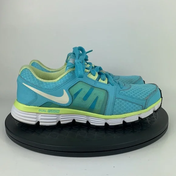Nike Dual Fusion ST 2 Blue Athletic Running Shoes 454240-400 Women's Size 7 - Picture 4 of 12